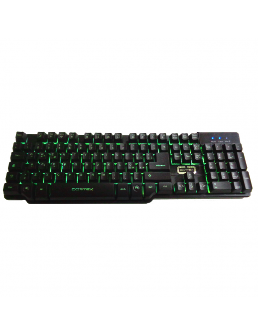 CORGK1 Tastiera USB Gaming Nera Retroilluminata RGB Alantik CORGK1