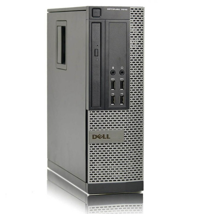 7010-I5-8-240 Dell Optiplex 7010 SFF Computer Intel i5-3470 Ram 8GB SSD 240GB DVD-ROM (Ricondizionato Grado A)