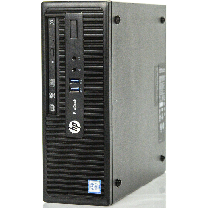 HP400G3-SFF-I5 HP ProDesk 400 G3 SFF PC Computer Intel i5-6600K Ram 8GB SSD 180GB DVD-ROM (Ricondizionato Grado A)