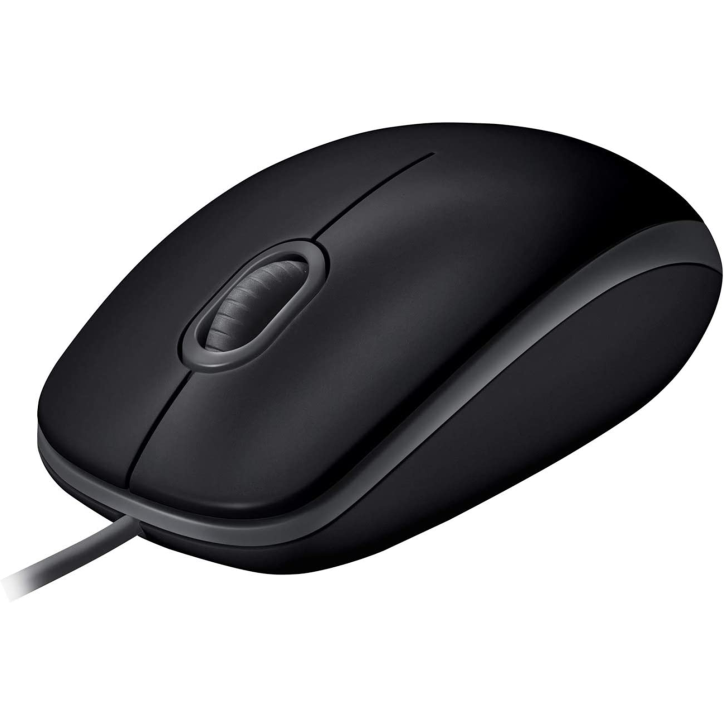 B110-SILENT Mouse USB Logitech B110 Silent 3 Pulsanti Nero 1,8 Metri