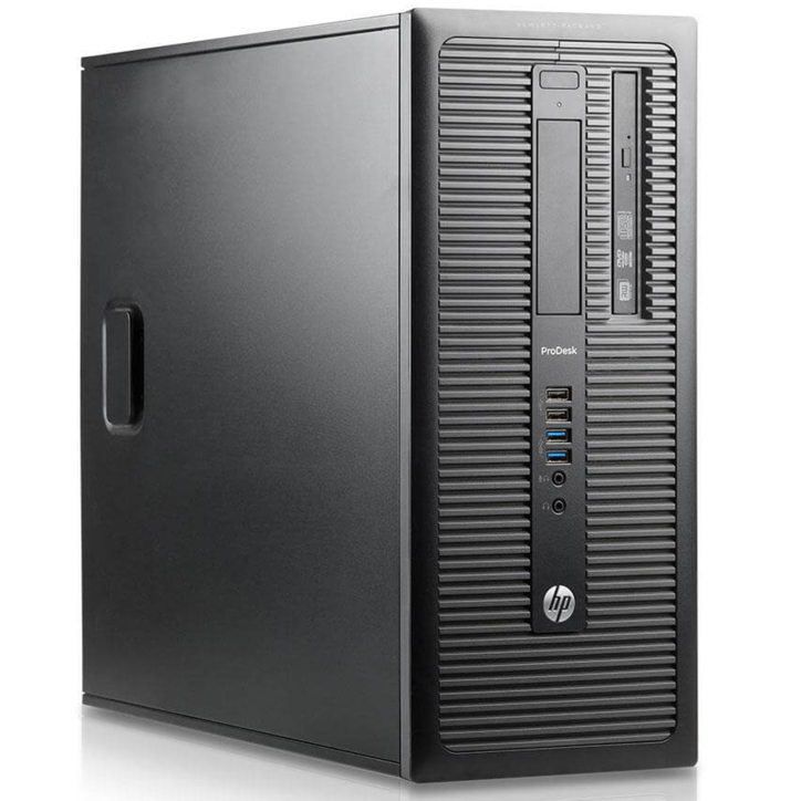 HP800G1-TOWER-I5 HP EliteDesk 800 G1 Tower PC Computer Intel i5-4460 Ram 8GB SSD 240GB DVD-ROM (Ricondizionato Grado A)
