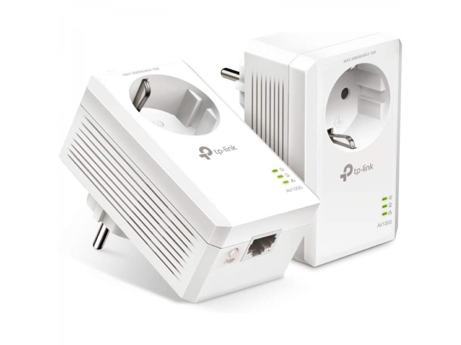 TL-PA7017P-KIT Kit Powerline TP-Link TL-PA7017P Con Presa Passante Schuko Ethernet 1000Mbps TL-PA7017P-KIT Kit Powerline TP-Link TL-PA7017P Con Presa Passante Schuko Ethernet 1000Mbps