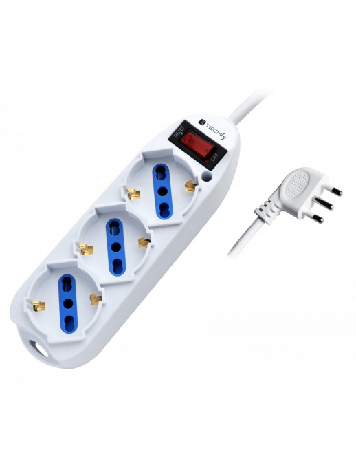 IUPS-PCP-3SP10 Techly IUPS-PCP-3SP10 Ciabatta Elettrica Multipresa 3 Prese