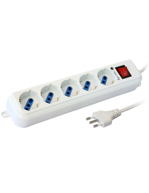 IUPS-PCP-LC Techly IUPS-PCP-LC Ciabatta Elettrica Multipresa 5 Prese