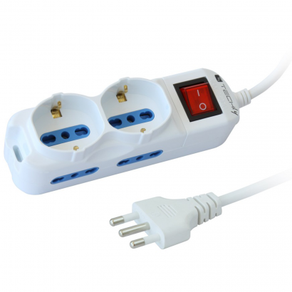 IUPS-PCP-4I2S-INT IUPS-PCP-4I2S-INT Techly IUPS-PCP-4I2S-INT Ciabatta Elettrica Multipresa 4 Prese Features XBT