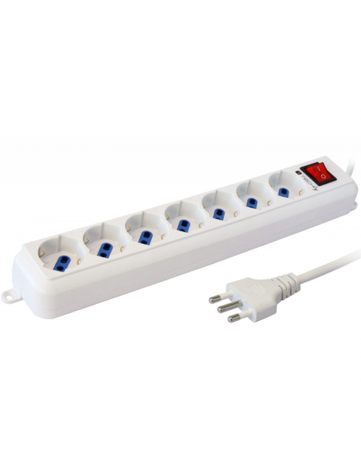 IUPS-PCP-7L Techly IUPS-PCP-7L Ciabatta Elettrica Multipresa 7 Prese