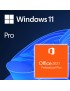 W11+FQC+OFF2021 Installazione Licenze Windows 11 Pro + Office 2021 Pro Plus