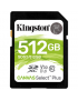 SDS2/512GB Memoria SD 512GB Kingston Canvas Select Plus UHS-I Classe 10