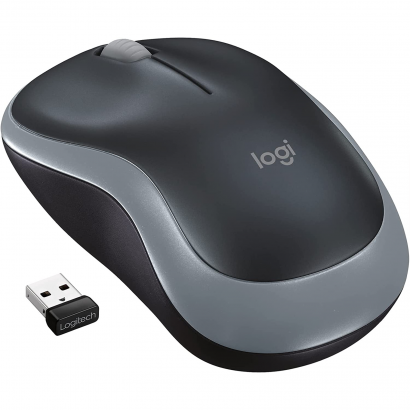 Mouse Wireless Logitech M185 Grigio