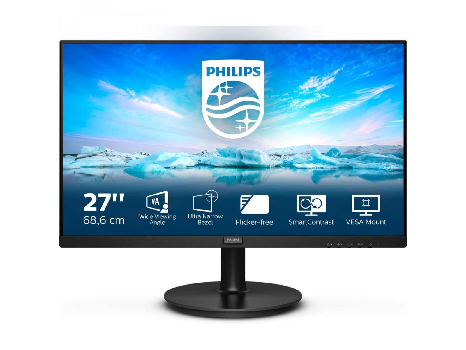 271V8LA/00 Monitor 27" Philips 271V8LA LED Full HD 16:9 VA HDMI VGA 75 Hz Speaker Vesa 271V8LA/00 Monitor 27" Philips 271V8LA LED Full HD 16:9 VA HDMI VGA 75 Hz Speaker Vesa
