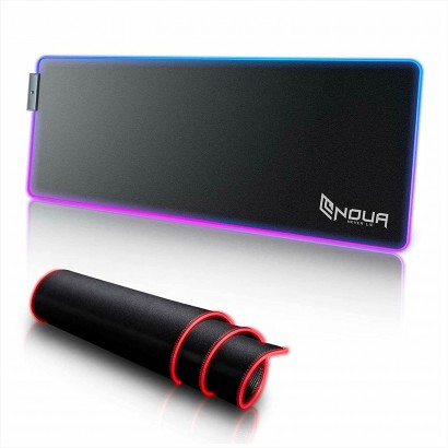 Noua Mouse Pad Tappetino da Gaming RGB Rainbow Matrix 800 80 x 30 cm