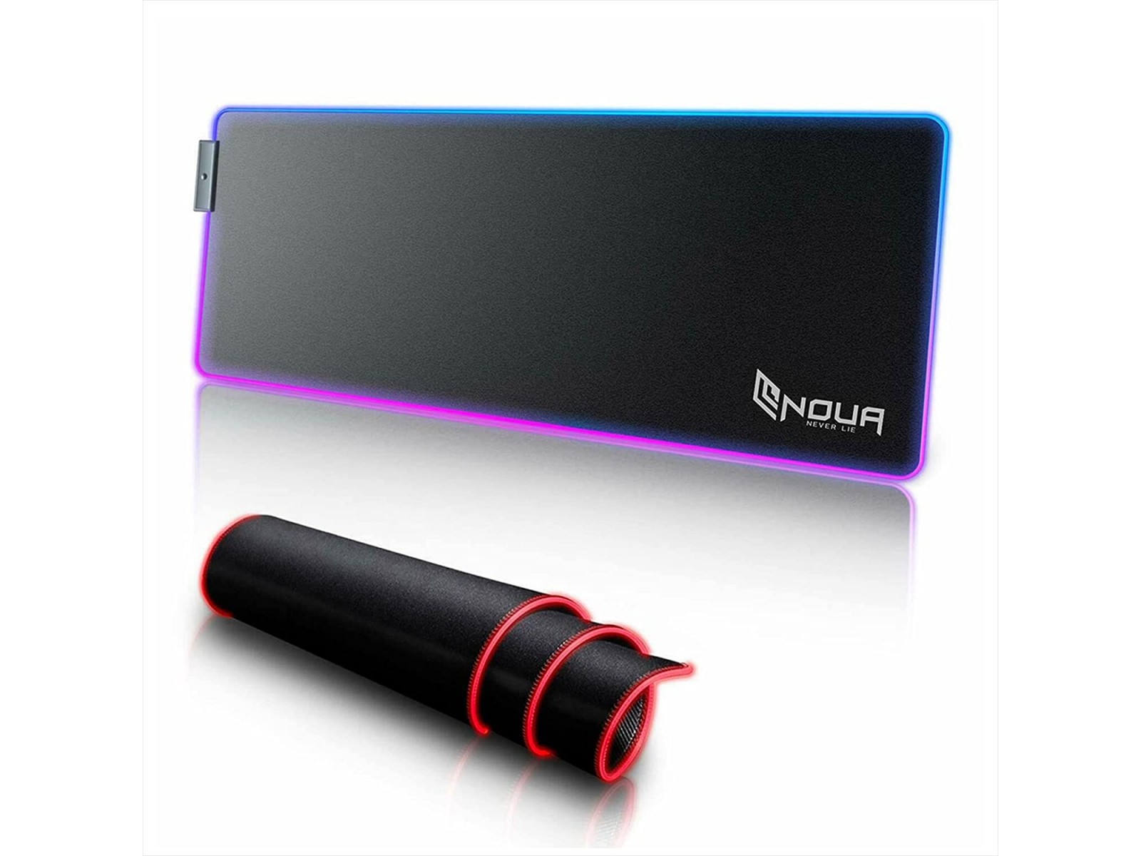 MP0619-MAT16 Noua Mouse Pad Tappetino da Gaming RGB Rainbow Matrix 800 80 x 30 cm MP0619-MAT16 Noua Mouse Pad Tappetino da Gaming RGB Rainbow Matrix 800 80 x 30 cm