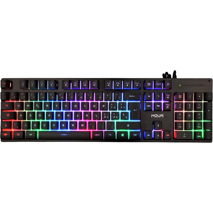 KB0421SR-S10K27M Noua Tastiera USB da Gaming RGB Shield