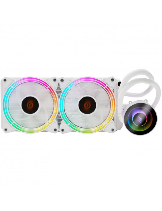 LC0320-TR241 Noua Siberus TR241 White ARGB Dissipatore a Liquido per CPU Intel AMD