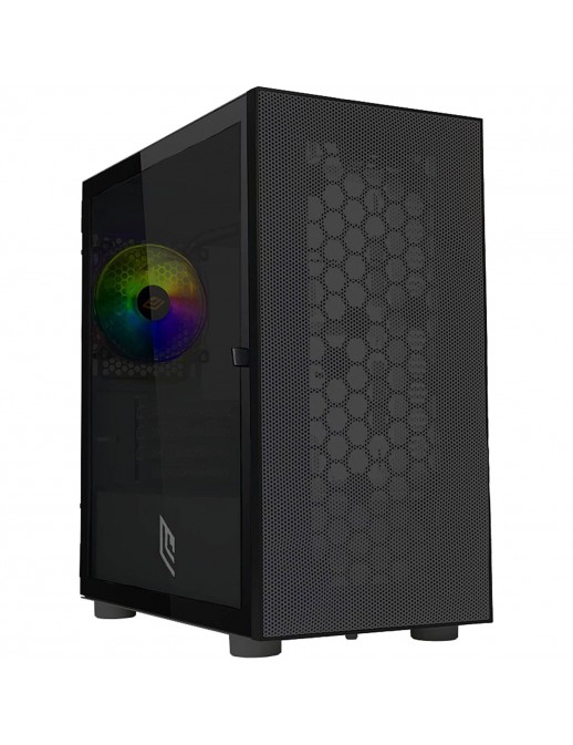 CS0918AG-L7K9 Noua Fobia L7 Case Micro-ATX Gaming RGB Rainbow
