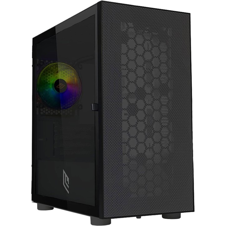 CS0918AG-L7K9 Noua Fobia L7 Case Micro-ATX Gaming RGB Rainbow