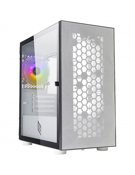 CS0918AG-L8W915 Noua Fobia L8 Case Micro-ATX Gaming RGB Rainbow