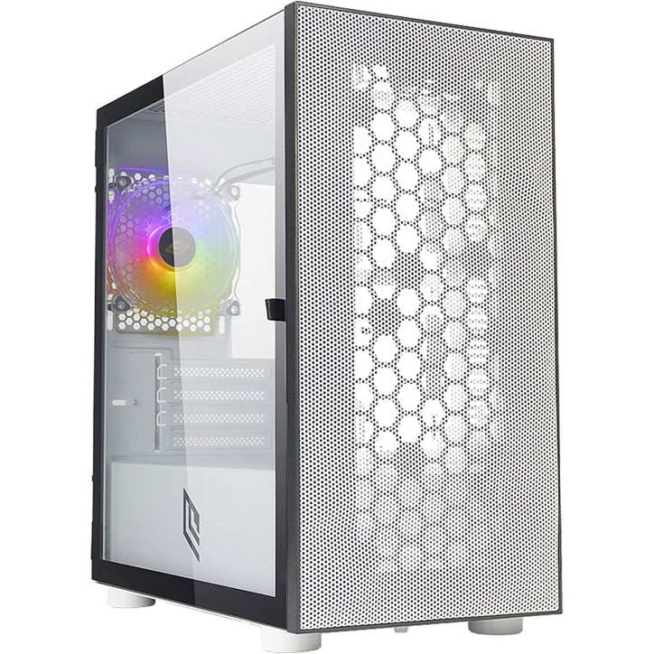 CS0918AG-L8W915 Noua Fobia L8 Case Micro-ATX Gaming RGB Rainbow