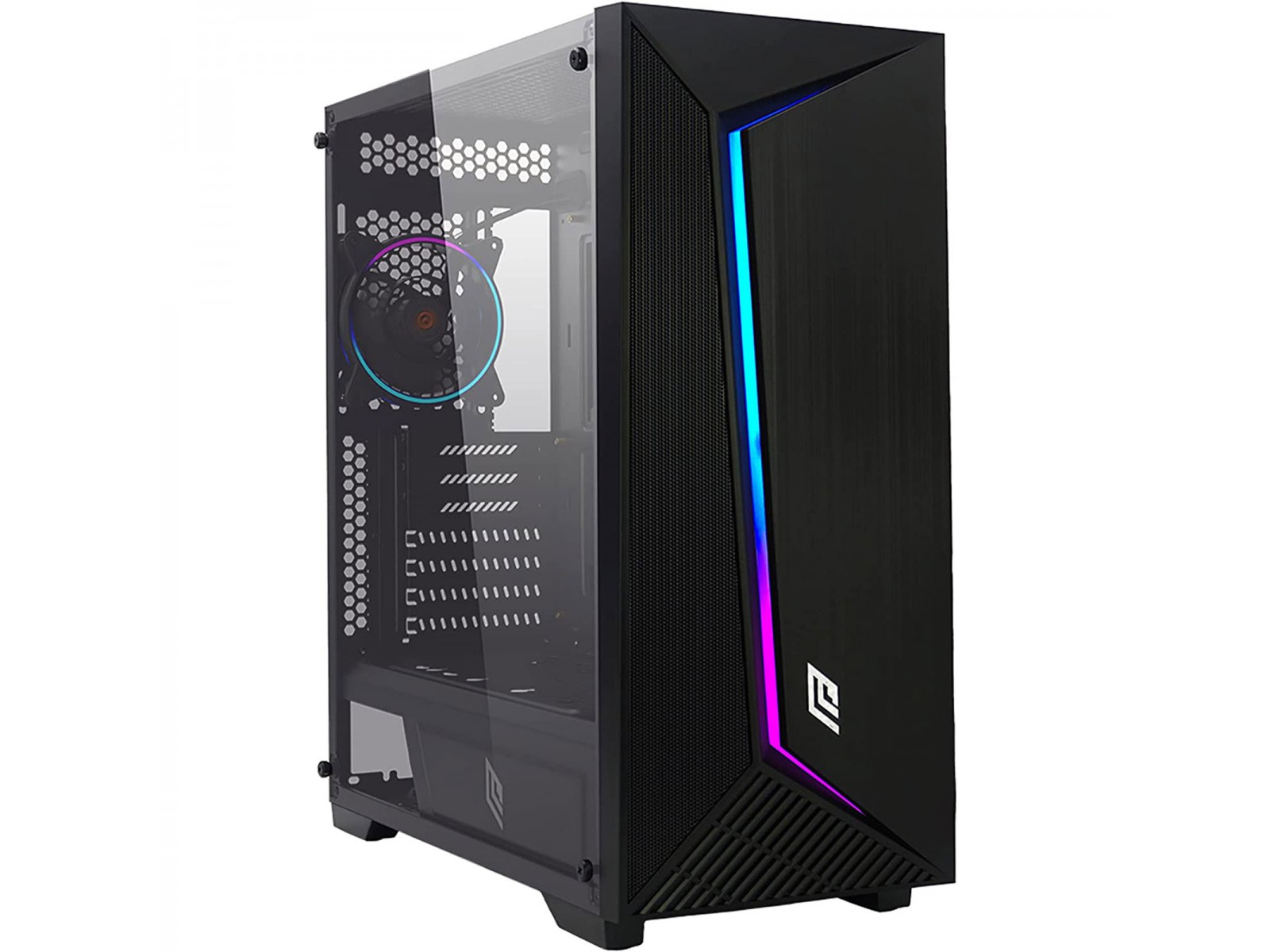 CS0619PW-V8K615 Noua Iron V8 Case ATX Gaming ARGB CS0619PW-V8K615 Noua Iron V8 Case ATX Gaming ARGB