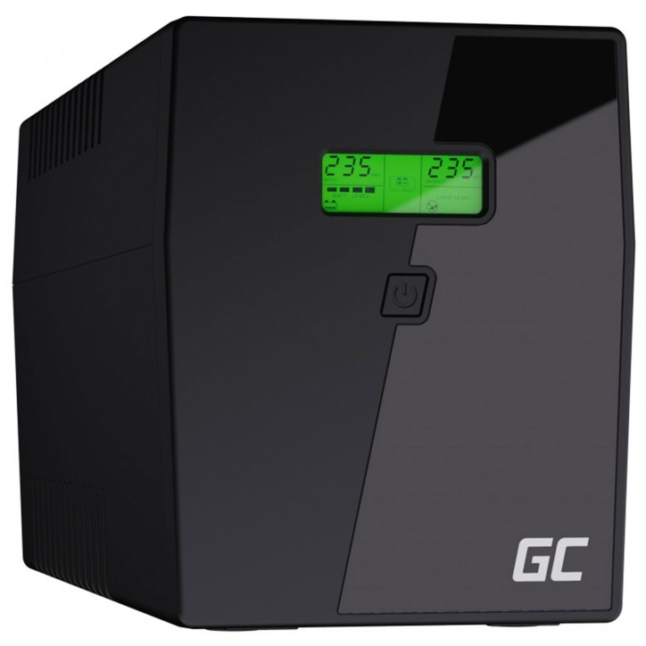 Greencell UPS Gruppo Di Continuità 2000VA 1200W 4 Schuko UPS05