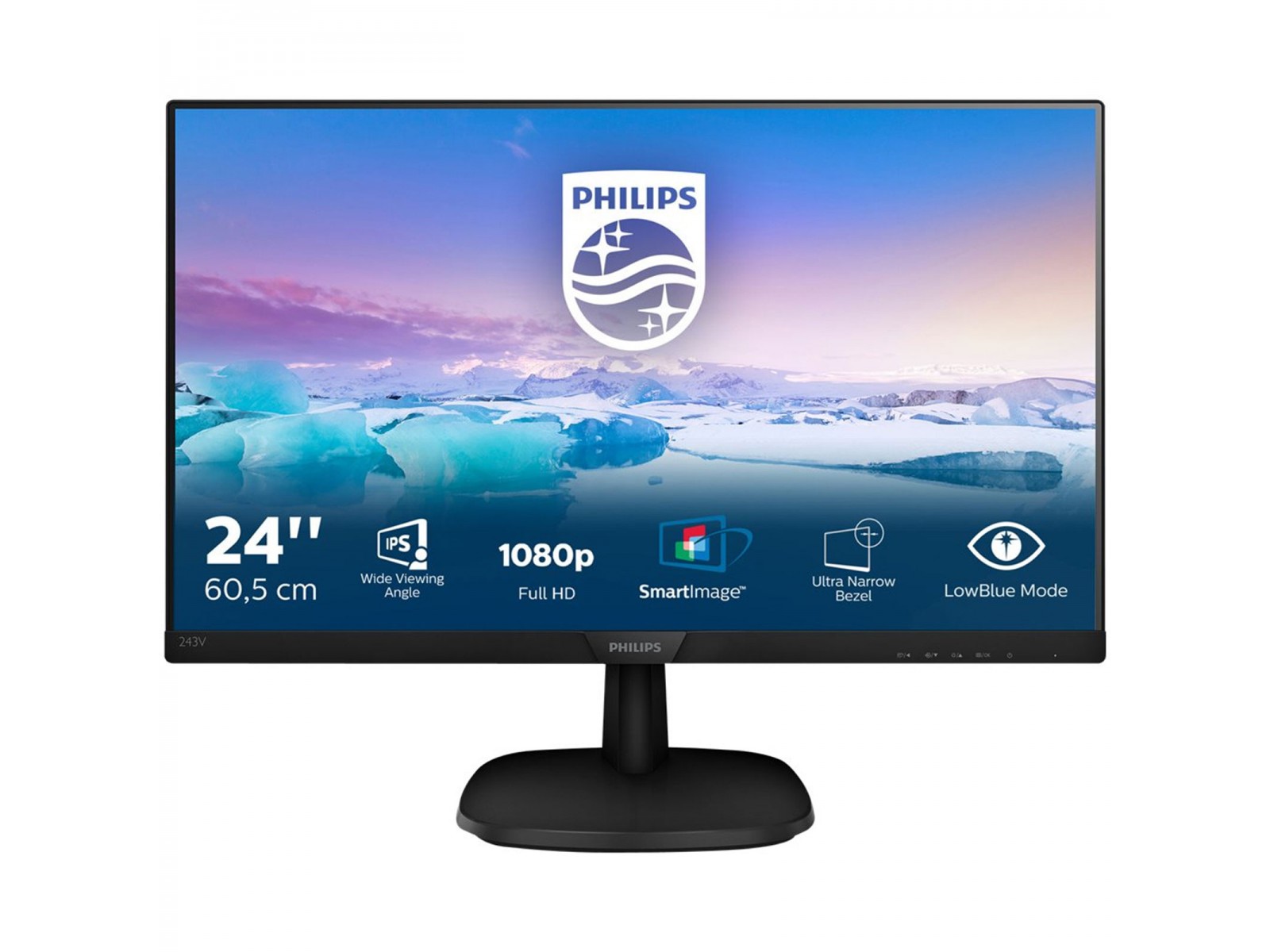 243V7QDSB/00 Monitor 24" Philips 243V7QDSB/00 LED IPS Full HD 16:9 HDMI VGA DVI 243V7QDSB/00 Monitor 24" Philips 243V7QDSB/00 LED IPS Full HD 16:9 HDMI VGA DVI