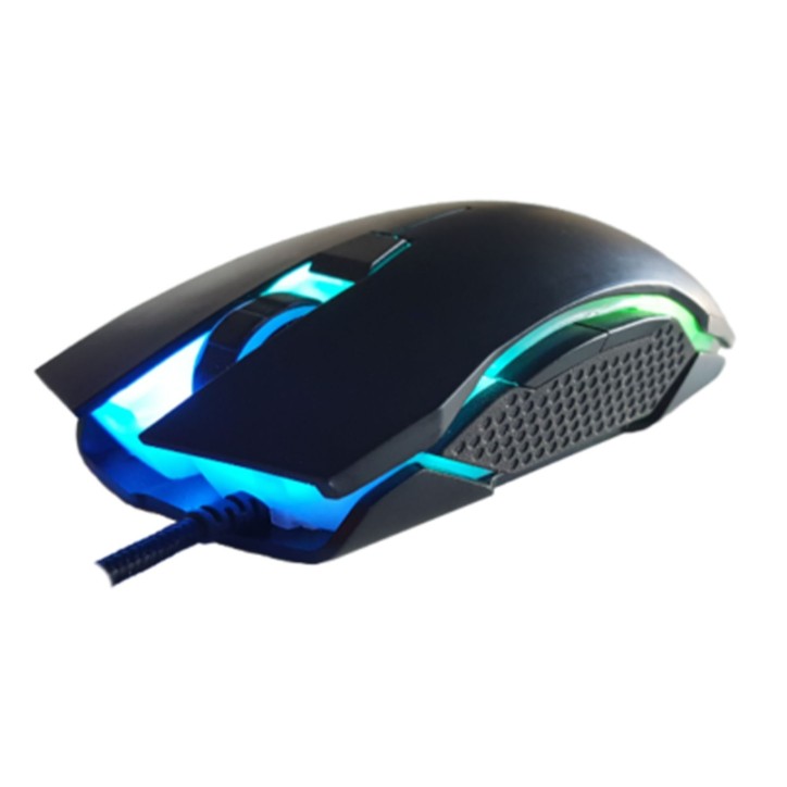 NOVA01 Mouse USB Gaming Alantik NOVA01 6 Pulsanti Nero Led RGB