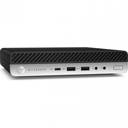 HP EliteDesk 705 G4 Mini PC Computer AMD Ryzen 5 Pro 2400GE Ram 16GB SSD 240GB (Ricondizionato Grado B)