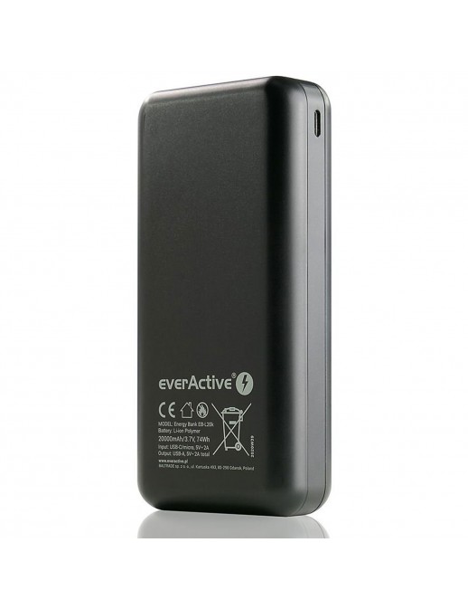 Power Bank 20000mAh 10W everActive EB-L20K