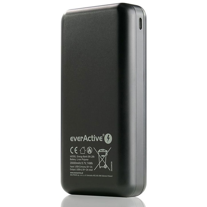 EB-L20K Power Bank 20000mAh 10W everActive EB-L20K
