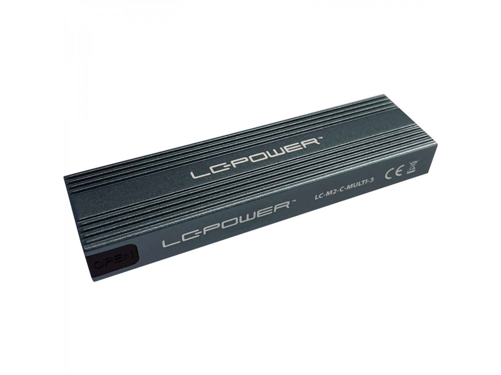 LC-M2-C-MULTI-3 LC-Power Box Esterno Per SSD M.2 NVMe e SATA USB Type C Gen 2x1 LC-M2-C-MULTI-3 LC-M2-C-MULTI-3 LC-Power Box Esterno Per SSD M.2 NVMe e SATA USB Type C Gen 2x1 LC-M2-C-MULTI-3