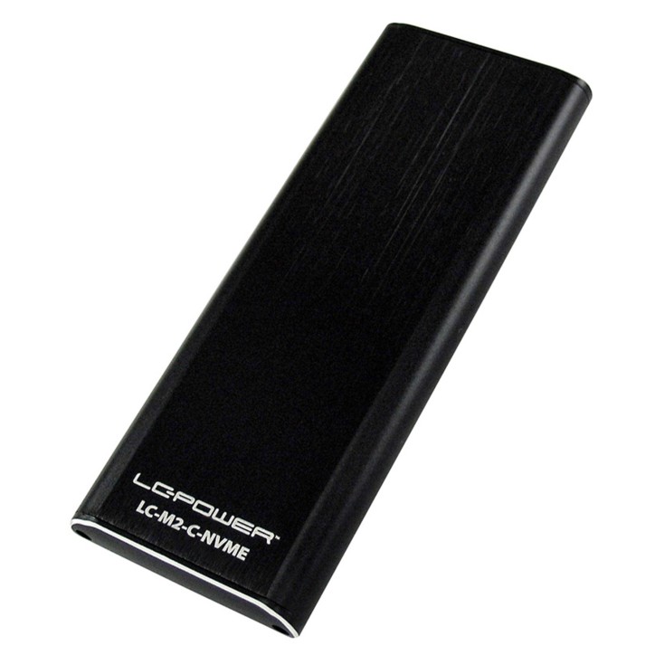 LC-M2-C-NVME LC-Power Box Esterno Per SSD NVMe M.2 USB Type C Gen 2 LC-M2-C-NVME