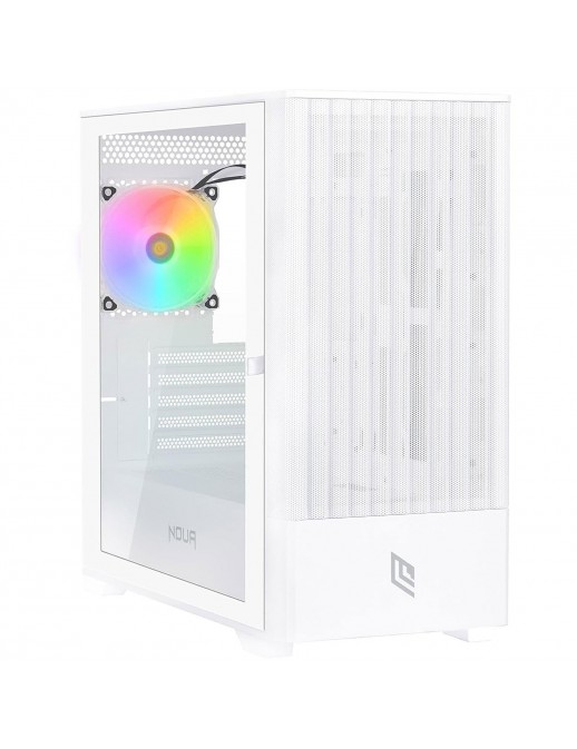CS0223AG-L111W517 Noua Fobia L111 Case Micro-ATX Gaming Ventola A-RGB Mesh White