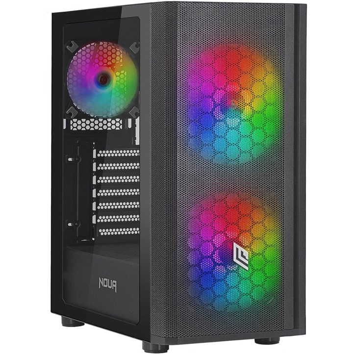 CS0223AG-M101K939 Noua Orizon M101 Nero Case ATX Gaming ARGB CS0223AG-M101K939 Noua Orizon M101 Nero Case ATX Gaming ARGB