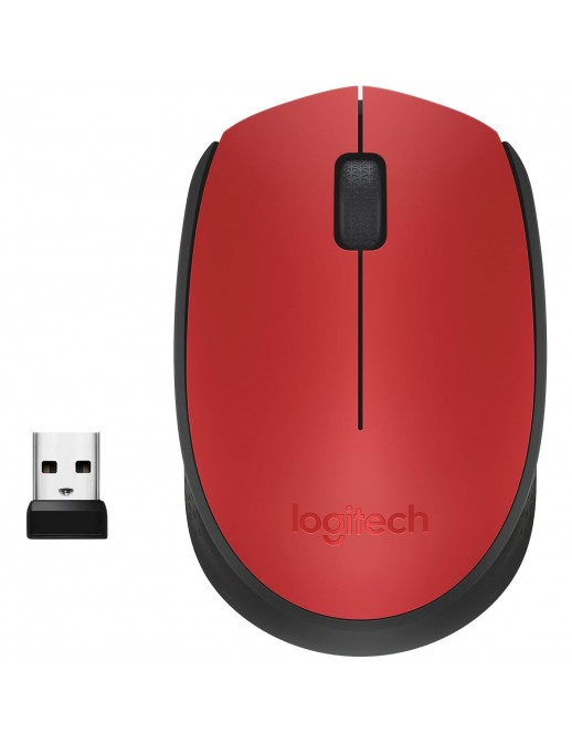 910-004641 Mouse Wireless Logitech M171 Rosso
