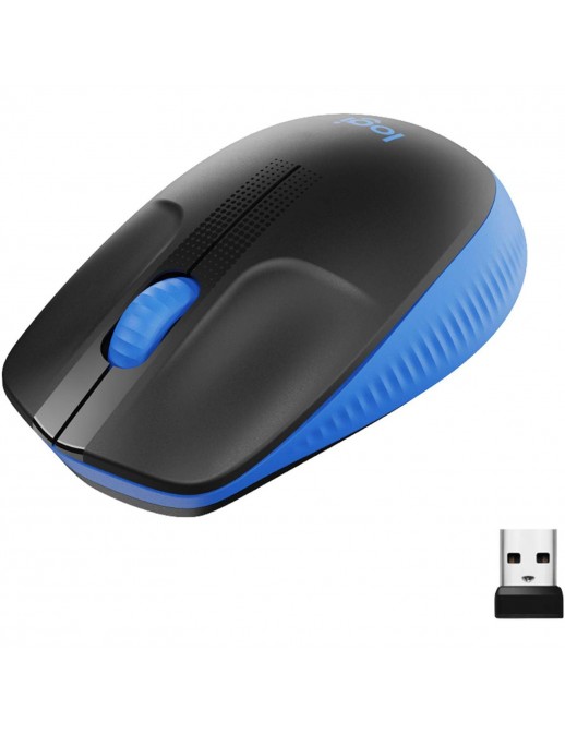 Mouse Wireless Logitech M190 Blu