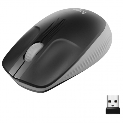 Mouse Wireless Logitech M190 Grigio