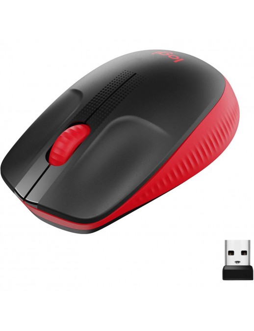 Mouse Wireless Logitech M190 Rosso