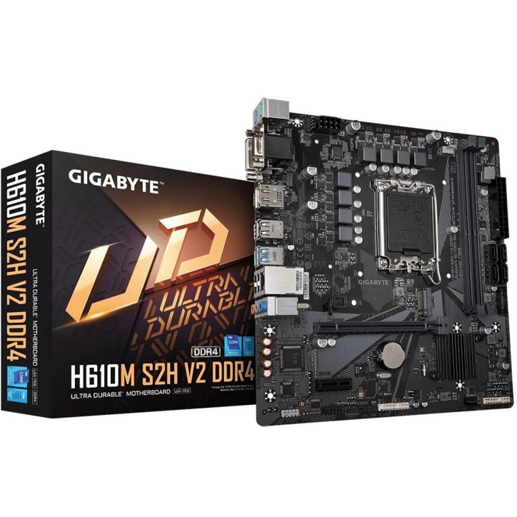 Gigabyte GA-H610M S2H DDR4 V2 Scheda Madre Socket Intel LGA 1700