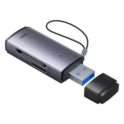 WKQX060013 WKQX060013 Lettore Schede Memorie SD USB 3.0 Baseus WKQX060013 Features XBT
