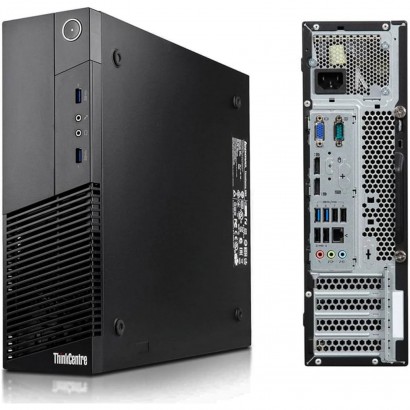 M83-SFF-I5-NO-DVD Lenovo ThinkCentre M83 SFF PC Computer Intel i5-4460 Ram 16GB SSD 480GB (Ricondizionato Grado A)  XBT