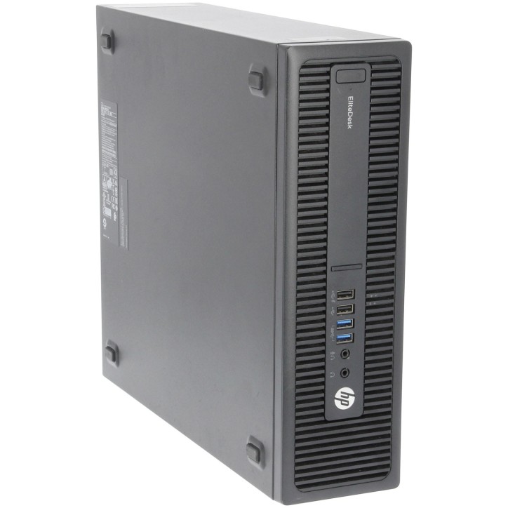 HP EliteDesk 705 G3 SFF PC Computer AMD A6-8570 Ram 8GB SSD 240GB (Ricondizionato Grado A)