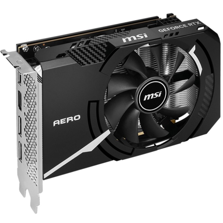 MSI-RTX-4060-8GB-AERO-OC Scheda Video MSI Nvidia GeForce RTX 4060 8GB GDDR6 Aero OC