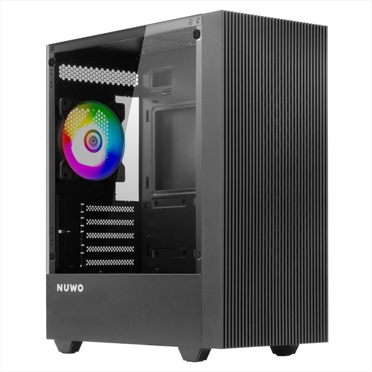 CS0523GM-R101K517 Nuwo Raythe R101 Nero Case micro-ATX Nero
