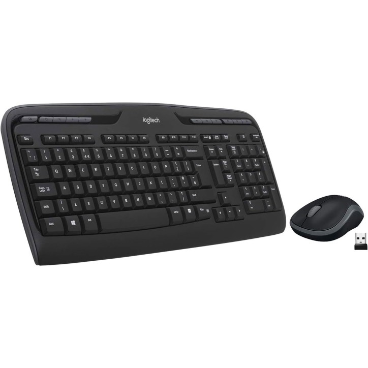 Kit Tastiera Mouse Wireless Logitech MK330 Layout Italiano