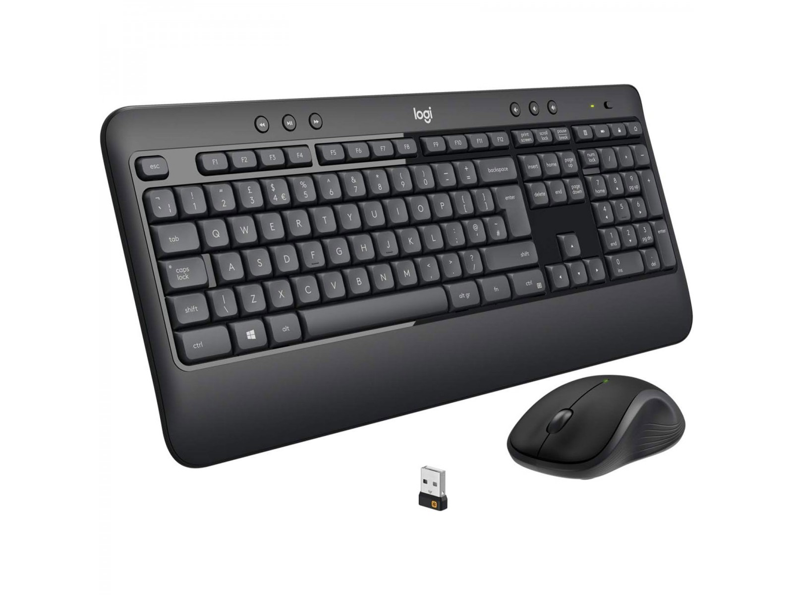 920-008679 Kit Tastiera Mouse Wireless Logitech MK540 Advanced Layout Italiano 920-008679 Kit Tastiera Mouse Wireless Logitech MK540 Advanced Layout Italiano