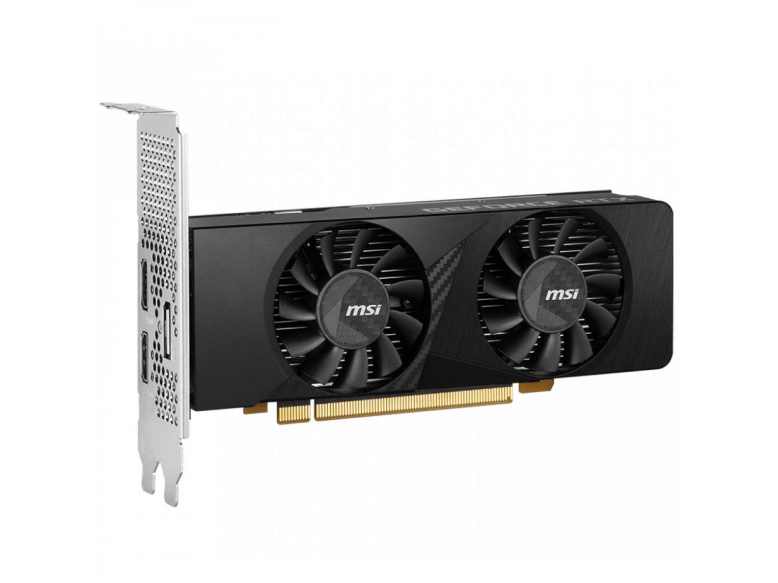 MSI-RTX3050-6GB-LP-OC Scheda Video MSI Nvidia GeForce RTX 3050 6GB GDDR6 Low Profile OC MSI-RTX3050-6GB-LP-OC Scheda Video MSI Nvidia GeForce RTX 3050 6GB GDDR6 Low Profile OC