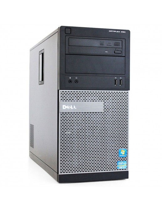 OUTLET_73 Dell Optiplex 390 Tower PC Computer Intel i7-2600 Ram 16GB SSD 240GB HDD 500GB DVD-ROM NO USB FRONTALE (Ricondizion...