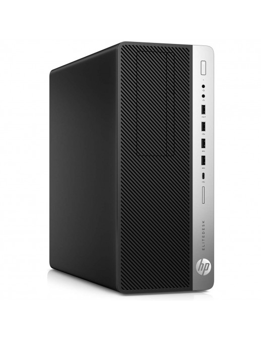OUTLET_86 HP EliteDesk 800 G5 Tower PC Computer Intel i7-9700T Ram 16Gb SSD 512Gb Freedos 2 porte USB Guaste (Ricondizionato)