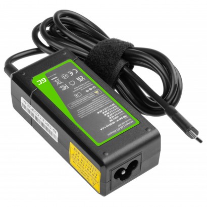 Alimentatore Notebook Universale 65W USB Type-C Green Cell AD134P