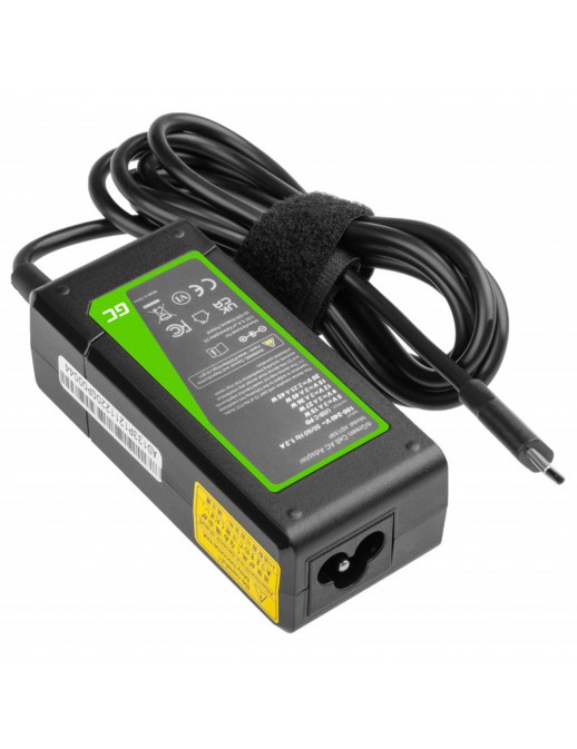 Alimentatore Notebook Universale 65W USB Type-C Green Cell AD134P